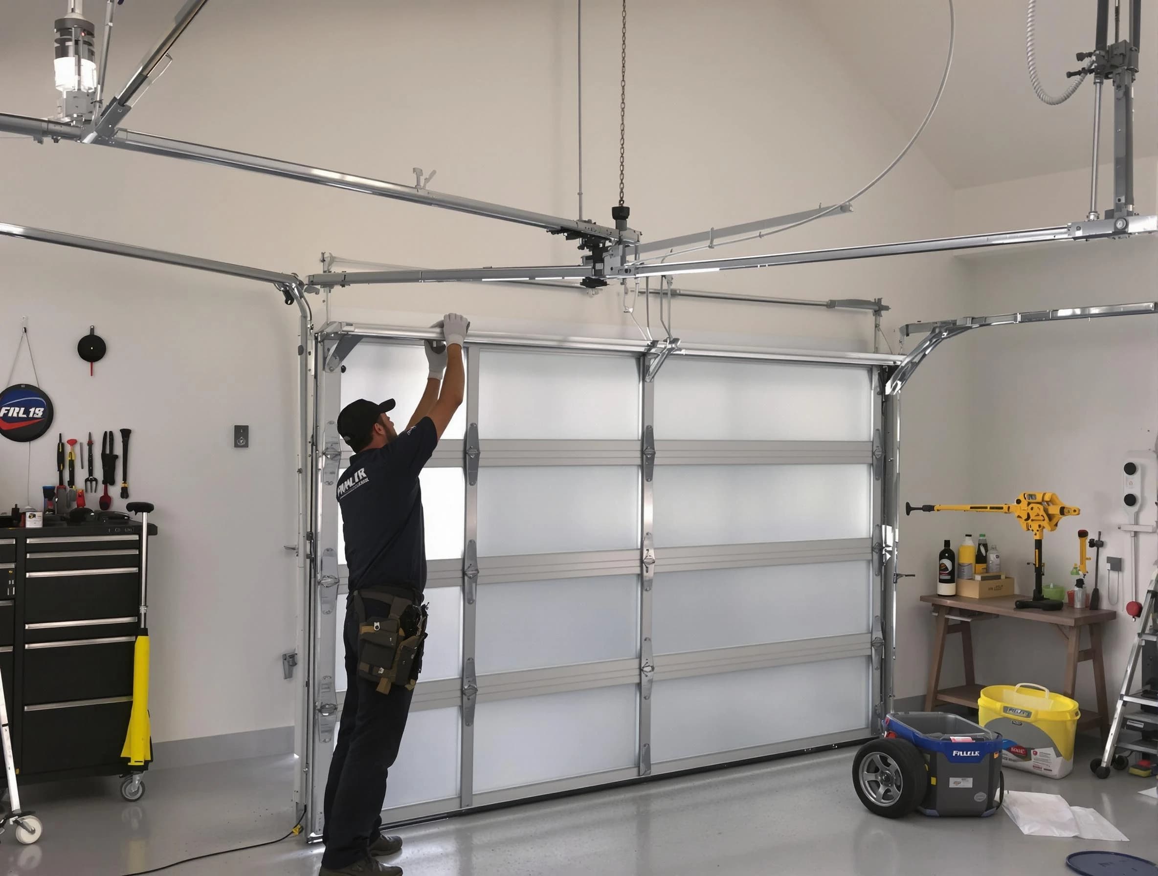 Meadowbrook Garage Door Repair certified team performing precision garage door installation in Meadowbrook