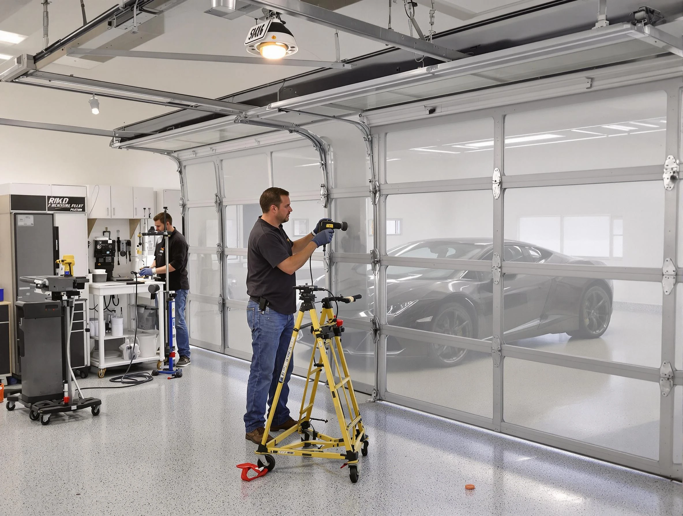 Garage Door Dents Repair in Meadowbrook