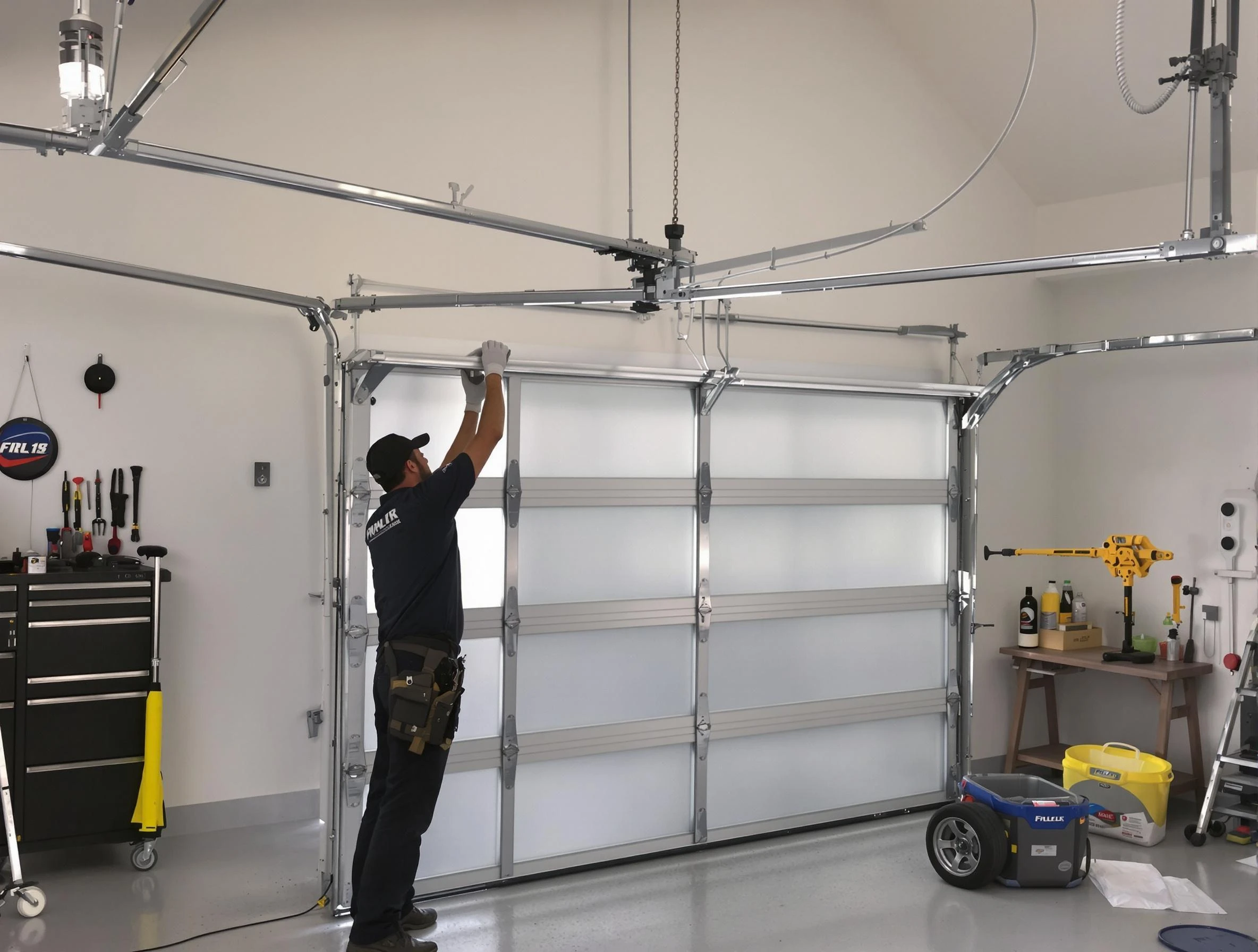 Meadowbrook Garage Door Repair certified team performing precision garage door installation in Meadowbrook