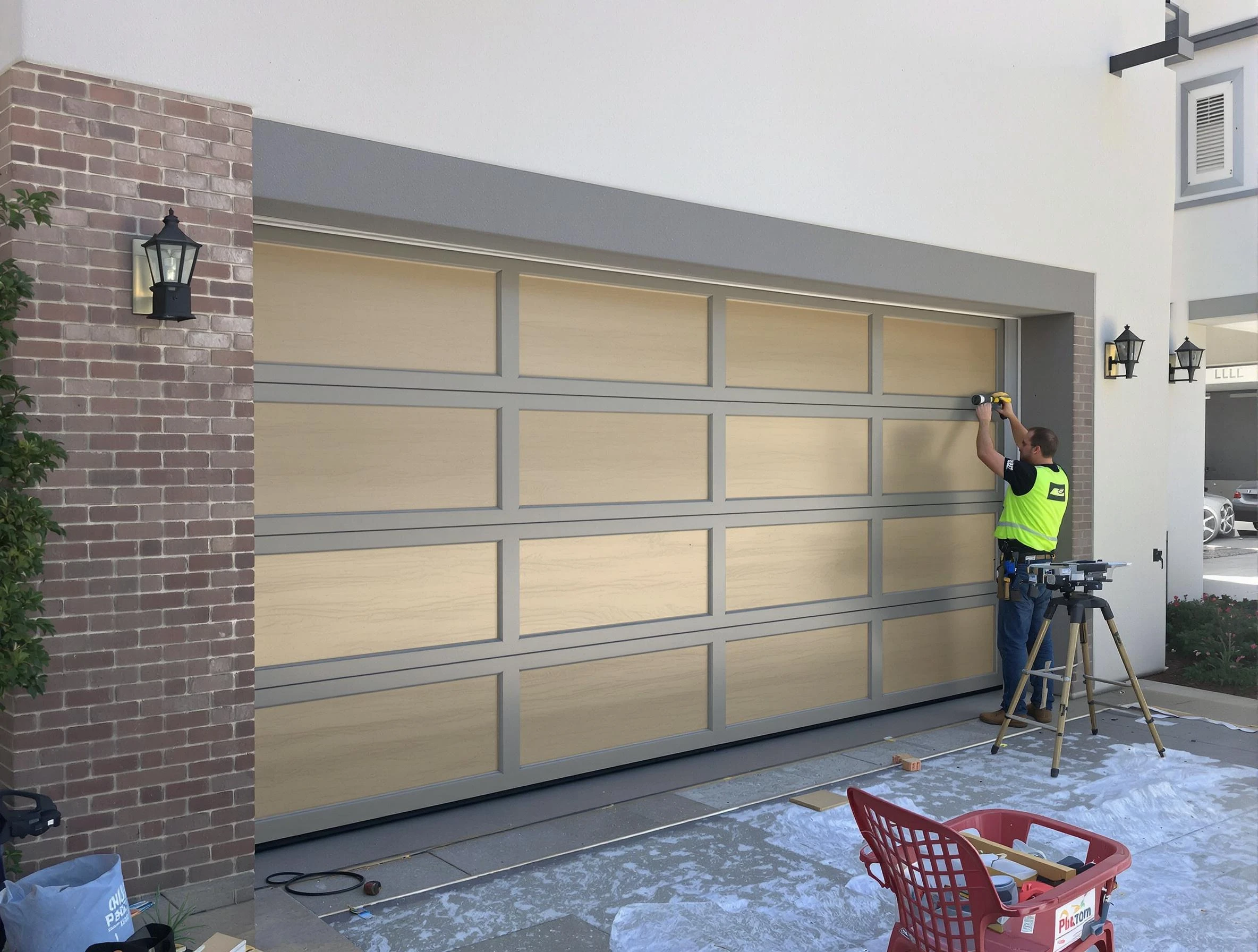 Garage door replacement service by Meadowbrook Garage Door Repair in Meadowbrook