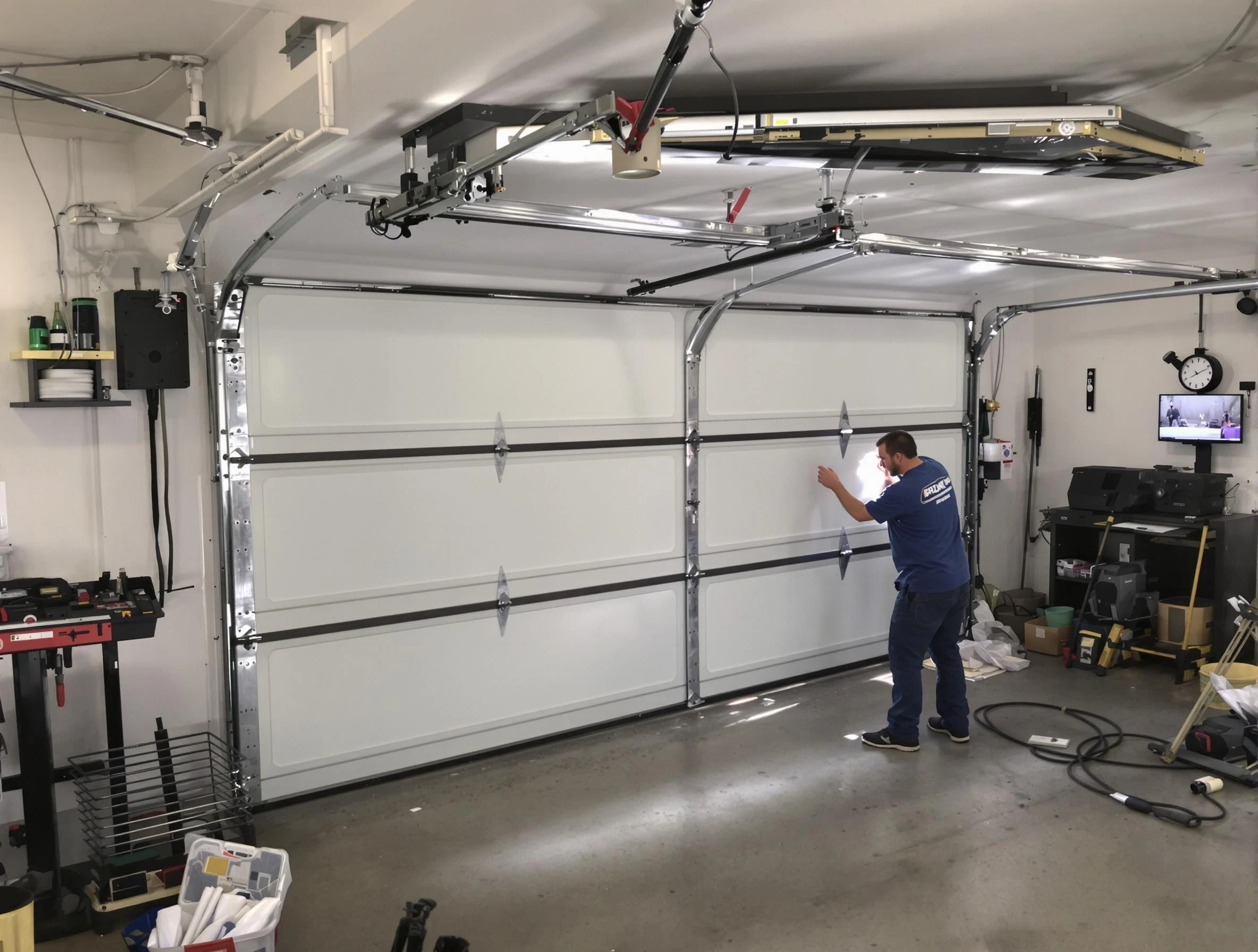 Professional garage door repair service by Meadowbrook Garage Door Repair in Meadowbrook